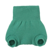 Knitted Nappy Cover in Organic Merino Wool