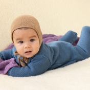 Knitted Merino Wool Overall for Babies Knitted Merino Wool Overall for Babies