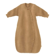 Knitted Organic Merino Wool Sleeping Bag with Sleeves