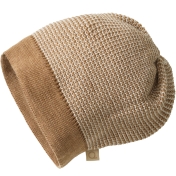 Knitted Beanie in Organic Merino Wool