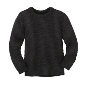 Aran Knit Jumper in Organic Merino Wool