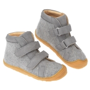 Organic Felted Wool Velcro Booties