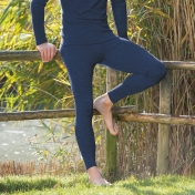 Men's Leggings in Organic Merino Wool & Silk