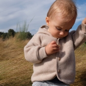 Angel Jacket in Merino Wool Fleece