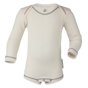 Long-Sleeved Organic Cotton Baby-Body