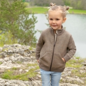 Children's Collared Jacket with Zip