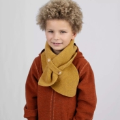 Children's Scarf in Organic Merino Wool Fleece Children's Scarf in Organic Merino Wool Fleece