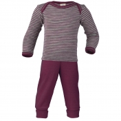 Wool & Silk Blend Baby Pyjamas