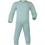 Wool & Silk Blend Baby Pyjamas