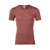 Short-Sleeved Tee in Merino Wool and Silk - Unisex