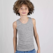 Wool & Silk Sleeveless Vest  Wool & Silk Sleeveless Vest