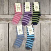 2-Pack - Stripy Children's Socks in Organic Cotton | Comfy Stripy ...