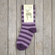 2-Pack Children\'s Striped Organic Cotton Socks