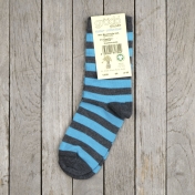 2-Pack Children\'s Striped Organic Cotton Socks