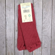 Children\'s Cuffed Legwarmers in Organic Wool