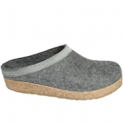 Felted Wool Slipper with Cork & Latex Sole