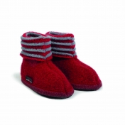 haflinger childrens boiled wool slippers