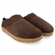 Sheepskin Clogs with Cork & Latex Sole