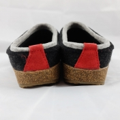 Slippers in Felted Wool with Cork & Latex Sole