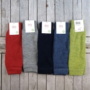 Children's Organic Wool Terry Legwarmers