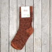 Children\'s Starry Fair-Isle Socks in Organic Wool