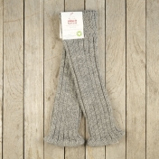 Children\'s Ribbed Legwarmers in Organic Wool