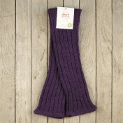 Children\'s Ribbed Legwarmers in Organic Wool