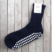 Adult\'s Non-slip House Socks in Wool