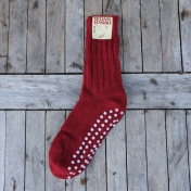 Adult\'s Non-slip House Socks in Wool