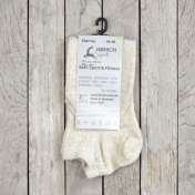 Hirsch Sports Danny Trainer Socks in Wool and Linen