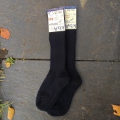 2-Pack Knee-High Socks in Pure Organic Cotton