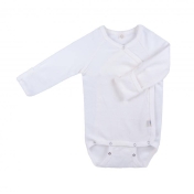 Wrap Baby Body in Organic Cotton with Fold Over Scratch Mitts