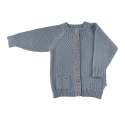 Traditional Organic Merino Wool Cardigan