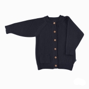 Traditional Organic Merino Wool Cardigan