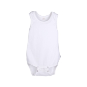 Organic Cotton Sleeveless Bodysuit