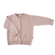 Timeless Organic Wool Cardigan