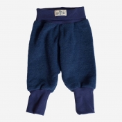 Stretchy Pants in Organic Brushed Wool Terry