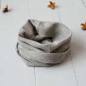 Organic Wool and Silk Snood