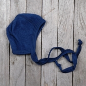 Soft Bonnet in Brushed Merino Wool Terry