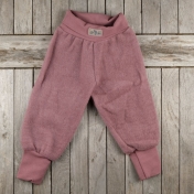 Stretchy Pants in Organic Brushed Wool Terry