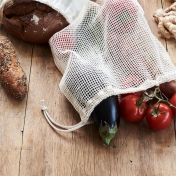 2-Pack Organic Cotton Fruit & Vegetable Nets