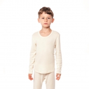 Extra-Soft Organic Wool/Silk Base-Layer for Children