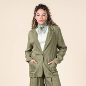 Women's Tokessa 100% Linen Jacket