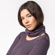Organic Wool and Cotton Snood Organic Wool and Cotton Snood