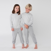 Stripy Pyjamas in Soft Organic Cotton for Children