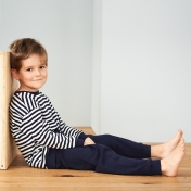 Stripy Pyjamas in Soft Organic Cotton for Children