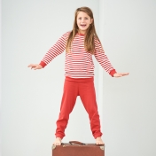 Stripy Pyjamas in Soft Organic Cotton for Children