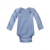 Long-Sleeved Baby-Body in Soft Organic Cotton