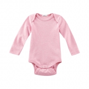 Long-Sleeved Baby-Body in Soft Organic Cotton