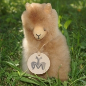 Soft Alpaca Toy Handmade in 100% Baby Alpaca Soft Alpaca Toy Handmade in 100% Baby Alpaca